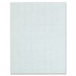 Tops Cross Section Pad - 50 sheets per pad - 20.00 lb - Quad Ruled - Letter - 8.50" x 11"