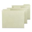 Smead FasTab Hanging File Pocket - 9 per box Letter - 8.50" x 11" - Moss - 9 / Box