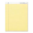 Business Source Legal Ruled Pad - 50 Sheet - 16.00 lb - 8.50" x 11.75" - Canary Paper