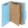 Smead PressGuard Classification Folder - 8.50" x 11" - Blue