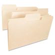 Smead SuperTab Heavyweight Folder - 50 per box Legal - 8.50" x 14" - Manila