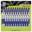 Zebra Pen Z-Grip Retractable Ballpoint Pen, Blue - 24 Pack