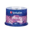 Verbatim 95037 DVD Recordable Media - DVD+R - 16x - 4.70 GB - 50 Pack Spindle - 50 per pack