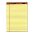 Tops Perforated Traditional Grade Writing Pad - 12 per dozen - 8.50" x 11.75" - Canary