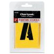 Chartpak Painting Letters & Numbers Stencil - 35 per set