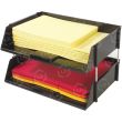 Deflect-o Heavy-Duty Side Loading Letter Tray - 2 per set