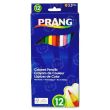 Dixon Prang Colored Pencils - 12 per set