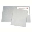 Double Pocket Portfolio Letter - 8.5" x 11" - 0.38" Expansion - Gray