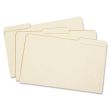 Manila File Folder Legal - 8.5" x 14" - 1/3 Tab Cut - 0.75" Expansion - 100 / Pack - Manila