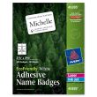 Avery 2.38" x 3.33" Rectangle Name Badges (EcoFriendly) - 400 per box