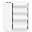 Cardinal OneStep Printable Table of Contents and Dividers - 31 per set