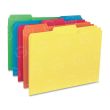 Business Source Interior File Folder - 100 per box Letter - 8.50" x 11" - Assorted