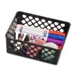 OIC Medium Supply Storage Basket - 3 per pack Plastic