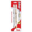 Pentel Sunburst Semi-Transparent Rollerball Pen, Assorted - 2 Pack