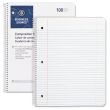 Business Source Notebook - 100 Sheet - 16.00 lb - College Ruled - Letter - 8.50" x 11"