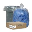 Nature Saver Clear Recycled Trash Can Liner - 100 per carton