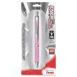 Pentel Energel Alloy Retractable Gel Black Pen