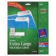 Avery 0.93" x 3.43" Rectangle Filing Label (Extra Large) - 450 Per Pack