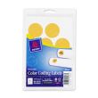 Avery 1.25" Round Color Coding Multipurpose Label (Laser) - 400 per pack