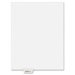 Avery Individual Bottom Tab Legal Exhibit Dividers - 25 per pack