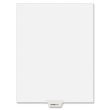 Avery Individual Bottom Tab Legal Exhibit Dividers - 25 per pack