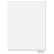 Avery Individual Bottom Tab Legal Exhibit Dividers - 25 per pack