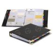 Cardinal Sewn Vinyl Business Card File Binder