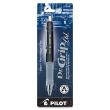 Pilot Dr. Grip Retractable Gel Rollerball Black Pen, Charcoal Gray Barrel