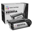 Remanufactured X651H11A HY Black Toner for Lexmark