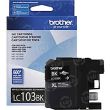 Brother LC103BK High-Yield Black OEM Ink Cartridge