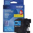 Brother LC105C Super High-Yield Cyan OEM Ink Cartridge