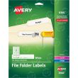 Avery 0.66" x 3.43" Rectangle Filing Label - 750 Per Pack