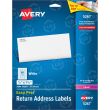 Avery 0.50" x 1.75" Rectangle Easy Peel Address Label for Laser - 2000 per pack