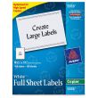 Avery 8.50" x 11" Rectangle Copier Mailing Label (Laser) - 100 per box