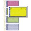 Cardinal Adams 2-Part Carbonless Phone Message Book - 200 Sheets - Spiral Bound - 5.25" x 11"