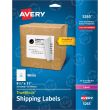 Avery 8.50" x 11" Rectangle Address Label With Smooth Feed Sheets (Easy Peel) - 25 per pack