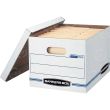 Bankers Box Stor/File - Letter/Legal, Lift-Off Lid 4pk - 4 Per Carton