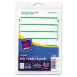 Avery 0.69" x 3.44" Rectangle Filing Label - 252 per pack