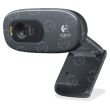 Logitech C270 Webcam - Black - USB 2.0