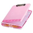 OIC Breast Cancer Awareness Slim Clipboard Storage Box