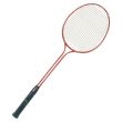 Double Steel Frame Badminton Racket