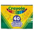 Crayola 40 Ultra-Clean Fine Line Washable Markers - ST per set