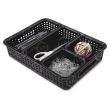 Advantus 5-pack Plastic Weave Bins - PK per pack