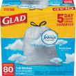 Glad Fresh Clean 13gal Tall Drawstring Bags - BX per box