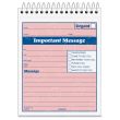 Adams Phone Message Booklet - 50 Sheets - Spiral Bound - 5.50" x 4"