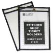 C-line Stitched Plastic Shop Ticket Holder - 25 per box