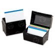 Plastic Index Card Box With Lid