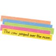 Pacon Peacock Super Bright Sentence Strip - 100 per pack