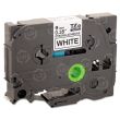 Brother OEM TZeS221 Black on White Tape