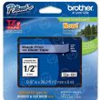 Brother OEM TZe131 Black on Clear Tape